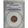 Image 3 : 1909-S VDB 1C MS65 Red and Brown PCGS. The VDB initial 