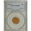 Image 1 : 1911-D 1C MS65 Red PCGS. Copper-gold surfaces display 