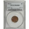 Image 3 : 1911-S 1C MS65 Red PCGS. A magnificent Gem dominated b 