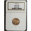 Image 1 : 1925 1C MS67 Red NGC. Very attractive coppery-gold pat 