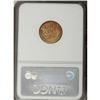 Image 2 : 1925 1C MS67 Red NGC. Very attractive coppery-gold pat 
