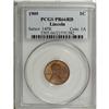 Image 3 : 1909 1C PR66 Red PCGS. This exemplary Premium Gem has 