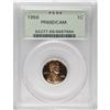 Image 1 : 1956 1C PR66 Deep Cameo PCGS. This outstanding Cameo d 