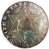 Image 1 : 1858 3CS PR65 NGC. Most estimates place the proof mint 