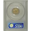 Image 4 : 1872 3CN MS66 PCGS. Delicate honey-gold patina adorns 