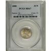 Image 3 : 1888 3CN MS67 PCGS. As the series came to a close, min 