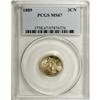 Image 3 : 1889 3CN MS67 PCGS. RPD-002. Popular as the last year 