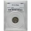 Image 1 : 1872 3CN PR66 PCGS. Especially well mirrored and total 