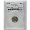 Image 1 : 1875 3CN PR65 PCGS. Bright proof surfaces are overlai 