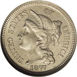 1877 3CN PR64 NGC. Perhaps not as widely known to the 