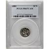 Image 1 : 1881 3CN PR67 Cameo PCGS. A dazzling, deeply mirrored 