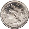 Image 1 : 1882 3CN PR68 Cameo NGC. One of the half-dozen finest 