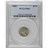 Image 1 : 1884 3CN PR67 PCGS. An attractive late-date example th 