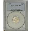 Image 3 : 1887 3CN PR66 Cameo PCGS. 