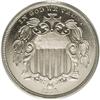 Image 1 : 1866 5C Rays PR66 Cameo PCGS. Only 600+ proofs were st 