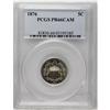 Image 1 : 1876 5C PR66 Cameo PCGS. A sharply struck and highly a 