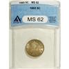 Image 1 : 1885 5C MS62 ANACS. A well struck and luminous example 