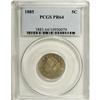 Image 1 : 1885 5C PR64 PCGS. Boldly impressed and modestly refle 