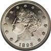 Image 1 : 1893 5C PR67 S Cameo NGC. A delicate tinge of ice-blu 