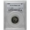 Image 1 : 1899 5C PR66 Cameo PCGS. Delicate golden-rose and blue 