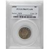 Image 3 : 1910 5C PR67 Cameo PCGS. A layer of copper-gold patina 