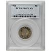 Image 3 : 1910 5C PR67 Cameo PCGS. An instantly appealing, well 