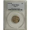 Image 3 : 1913-D 5C Type Two MS66 PCGS. Light gray toning displa 