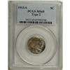 Image 3 : 1913-S 5C Type Two MS65 PCGS. Generally well struck, i 