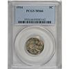 Image 1 : 1914 5C MS66 PCGS. Rose-red and olive-gray patina enri 