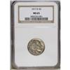 Image 3 : 1917-D 5C MS65 NGC. This Gem Buffalo nickel shows a fe 