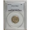 Image 1 : 1917-S 5C MS64 PCGS. A pleasing mixture of olive, cora 