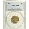 Image 3 : 1920-S 5C MS64 PCGS. The 1920-S is notorious as one of 
