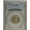 Image 1 : 1924-D 5C MS64 PCGS. Subdued orange-brown toning cover 