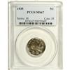 Image 1 : 1935 5C MS67 PCGS. This piece is tied with quite a few 