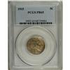 Image 1 : 1915 5C PR65 PCGS. Golden toning surrounds small cente 