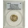 Image 3 : 1939-D 5C Reverse of 1940 MS66 Full Steps PCGS. Ex: Om 