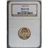 Image 1 : 1947-D 5C MS67 5 Full Steps NGC. Highly lustrous with 