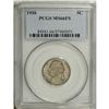 Image 1 : 1950 5C MS66 Full Steps PCGS. Frosty and lustrous nick 