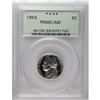 Image 1 : 1953 5C PR68 Cameo PCGS. Sharply struck and practicall 