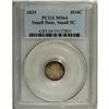 Image 1 : 1835 H10C Small Date, Small 5C MS64 PCGS. V-7, LM-10, 