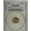 Image 3 : 1837 H10C Small Date (Flat Top 1) MS66 PCGS. Blended a 