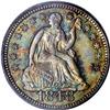 Image 1 : 1848 H10C Large Date MS65 PCGS. FS-H10-1848-301. The C 