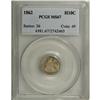 Image 3 : 1862 H10C MS67 PCGS. Dazzling luster overwhelms the me 