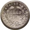 Image 2 : 1837 H10C No Stars PR62 NGC. A lovely early Seated Lib 