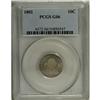 Image 1 : 1802 10C Good 6 PCGS. JR-4, R.4. The obverse has gray- 