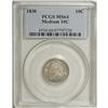 Image 3 : 1830 10C Medium 10C MS64 PCGS. JR-8, R.3. A spindly ve 