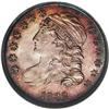 Image 1 : 1832 10C MS65 NGC. JR-5, R.2. Navy-blue, golden-brown, 