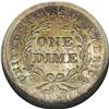 Image 2 : 1838 10C Large Stars MS66 NGC. Greer-106. A die flaw i 
