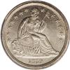 Image 1 : 1839 10C No Drapery MS65 PCGS. A prooflike piece, alth 