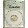 Image 1 : 1854-O 10C Arrows MS64 PCGS. A lustrous example of thi 
